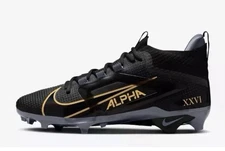 Nike Alpha Menace Elite 4 SB Barkley Football Cleats HF4313-001 Men's Sizes 11.5