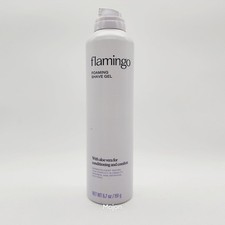 Flamingo Foaming Shave Gel Conditions with Aloe Vera 6.7 oz  No Cap