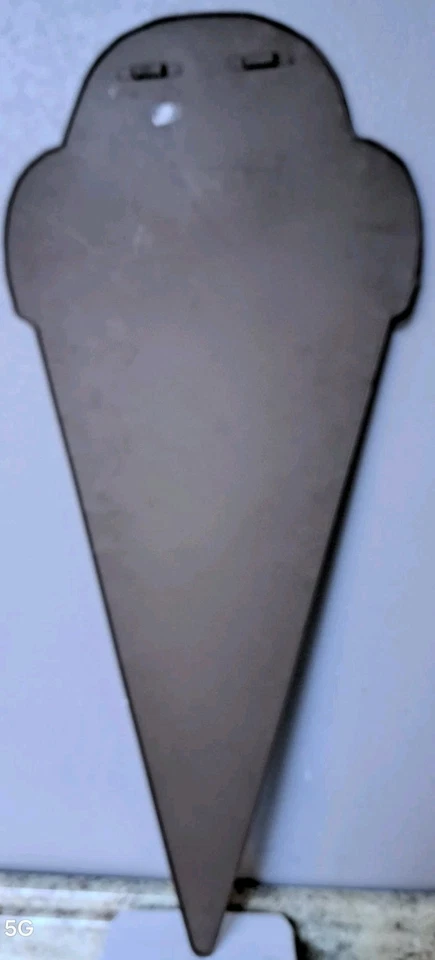 TIN SIGN Brown's Velvet Ice Cream Cone Distressed Tin Sign 28 H X 12.5 - Image 2 of 4