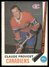 1969-70 O-Pee-Chee VTG OPC Set Break VG-EX Claude Provost Montreal Canadiens