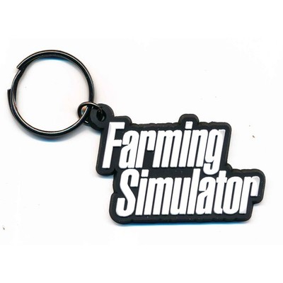 Farming Simulator Schlüsselanhänger Gummi inkl. Schlüsselring Fanartikel NEU&OVP