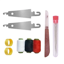 Steel Needles for Hand Sewing Quick Threading Rust-Proof Tool Big Eye