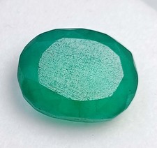 IGL Certified Natural Green Emerald 16 Ct 18x14mm Oval Cut Loose Gemstone 5OSE