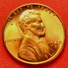 1948-D Lincoln Wheat Cent Penny GEM RED BU From an Original Bank Roll