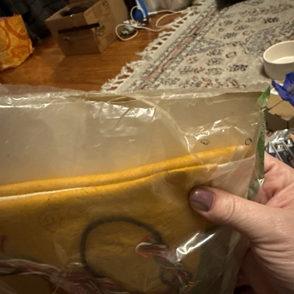 Kit de agujas de Navidad Bucilla panel de Navidad con joyas paz en la tierra Foto 4 de 4