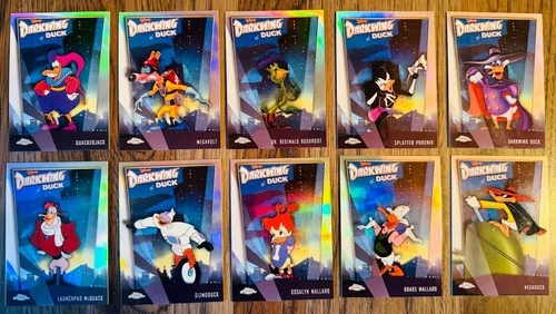2026 Topps Chrome Disney Darkwing Duck Insert Cards- Complete your Set!