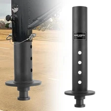 5th Wheel to Gooseneck Kingpin Adapter,Fit for Semi-Tractor with 4" Round Tub...