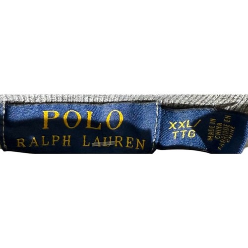Vintage Polo Ralph Lauren Patch Buchstaben Strickjacke Pullover 2XL - Bild 7 von 7