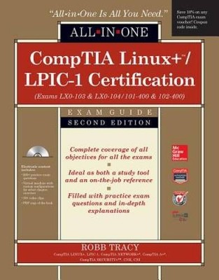 CompTIA Linux+/LPIC-1 Certification All-in-One Exam Guide, Second Ed - VERY GOOD