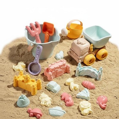 Kinder Sandspielzeug Set Tragbarer Sandeimer und Set Multi-Szenenspiel