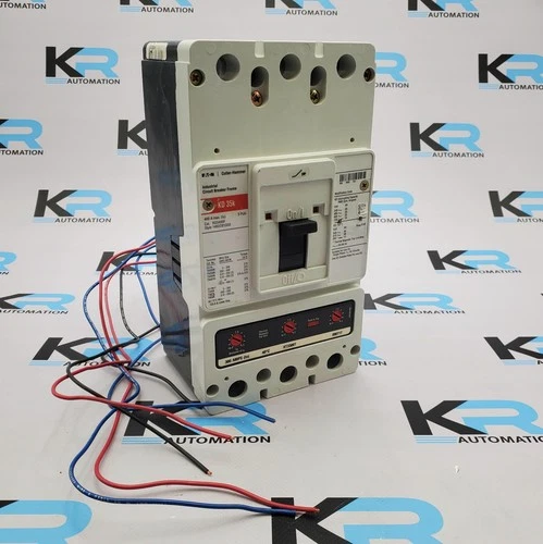 Eaton KD3400F KD 35k Cutler-Hammer Circuit Breaker 3P 400A 600V W/ 300A Trip