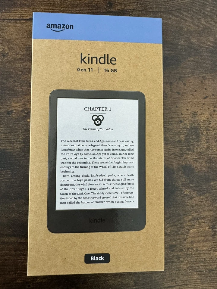 Amazon Kindle E-Reader 6" 11th Gen 16GB Wi-Fi 2024 Black - NEW SEALED! - Image 3 of 3