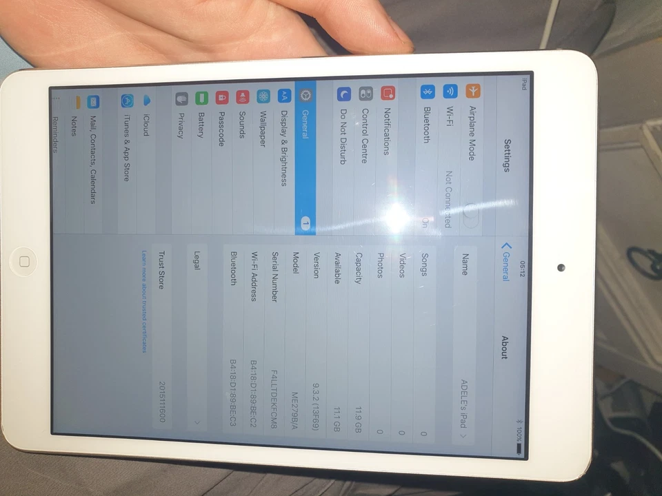 iPad Mini 2. Generation Silber WiFi Only, iOS 9.3.2 OVP 🔥 - Bild 3 von 4