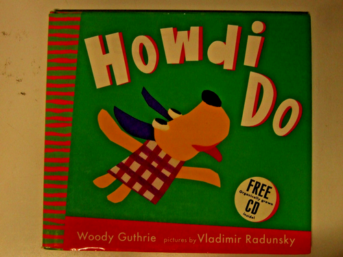 Howdi Do (Hardcover) by Woody Guthrie with CD - Picture 3 of 4