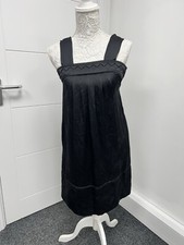 Banana Republic 100% Silk Black Dress Size 0 Oragami DRS BR Black WMS Suits/Sept