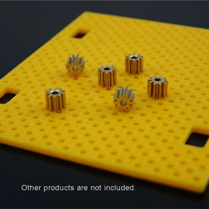 Ritzel Ersatz-Zahnrad Modul 0.5 aus Messing 10T Zähne 2.0mm Bohrung Zahnräder - Bild 2 von 4