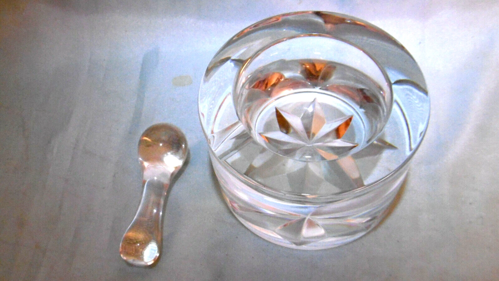 Glass Mortar and Pestle
