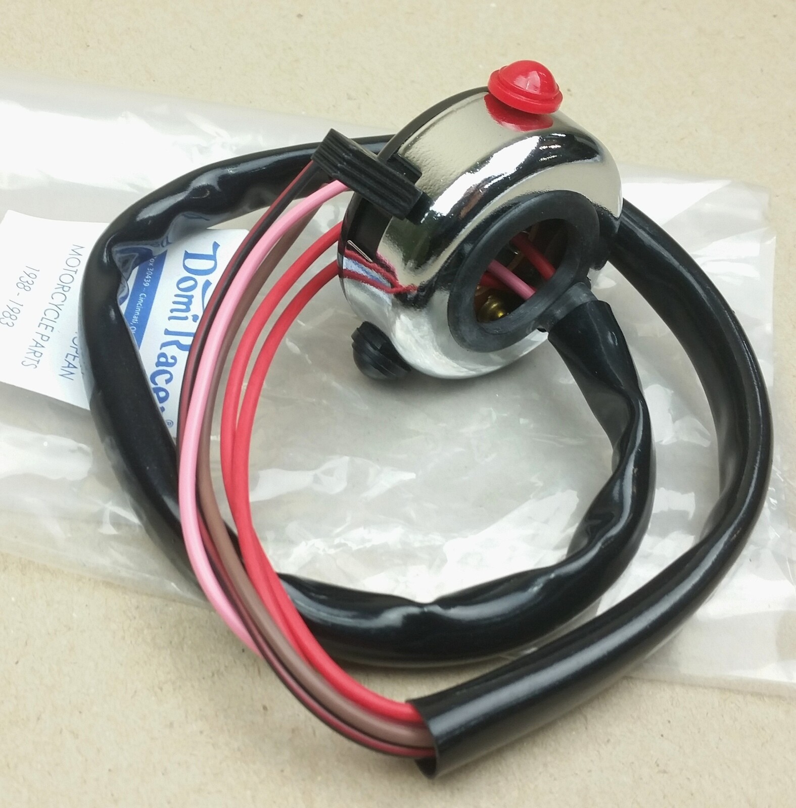 BSA A50 A65 Wipac Tricon Tauchhorn Und Stoppschalter S3858 NEU