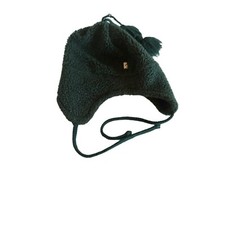 Schessler Green Fleece Child Trapper Hat One Size