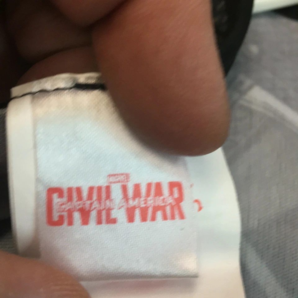 Disfraz de Pantera Negra Capitán América Guerra Civil Rubíes Niño Talla Grande Foto 4 de 4