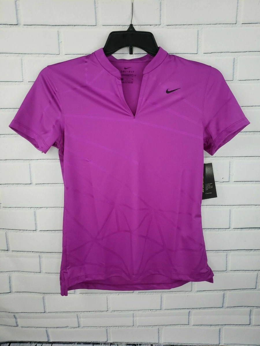 vivid purple nike shirt