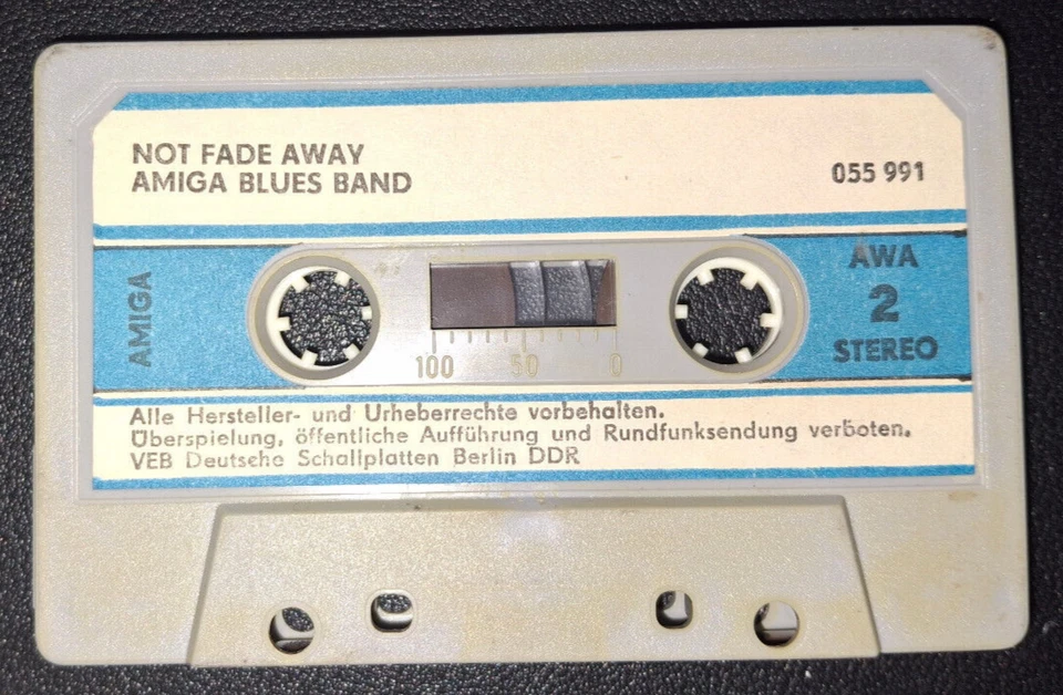 Not Fade Away Amiga Blues Band KASSETTE MC DDR VEB EVP Disco 065 991 GDR Blues 1 - Bild 4 von 4