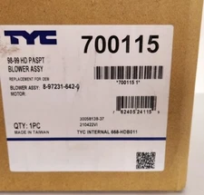 TYC 700115 Blower Motor For 1998-1999 Honda Passport NEW