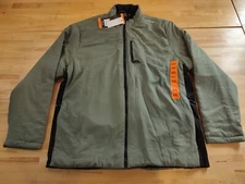 Hi-Tec Men's Thermo filled transitional jacket Water Resistant Green 2XL