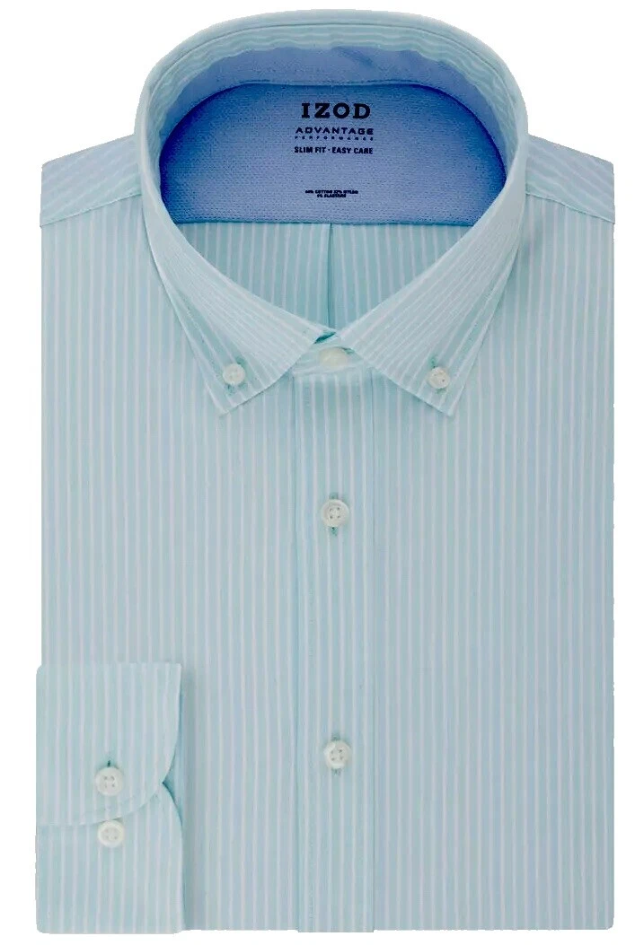 IZOD Cotton Blend Dress Shirts for Men