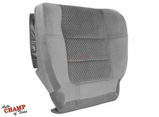 2001-2002 Ford F150 XLT Extended-X-Cab -Driver Side Bottom Cloth Seat Cover Gray