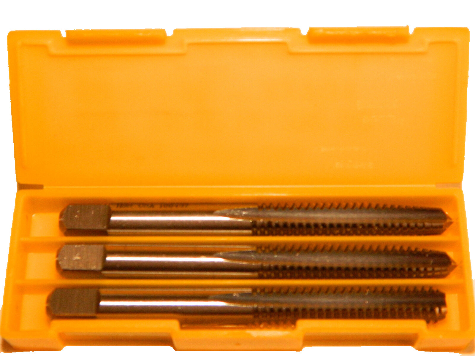 6-40 TAP SET HSS 3 Piece Taper Plug Bottoming H2 Thread Class Made USA 2068
