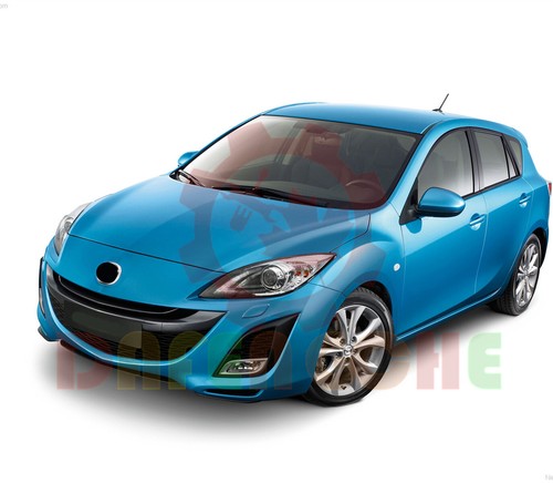 Luz antiniebla parachoques delantero para Mazda 3 2010-2011 + biseles de lámpara antiniebla + kit de arnés reemplazo - Imagen 8 de 9