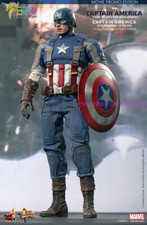 Hot Toys Mms240 1/6 Captain America Steve Rogers 3.0 Action Figure In Stock
