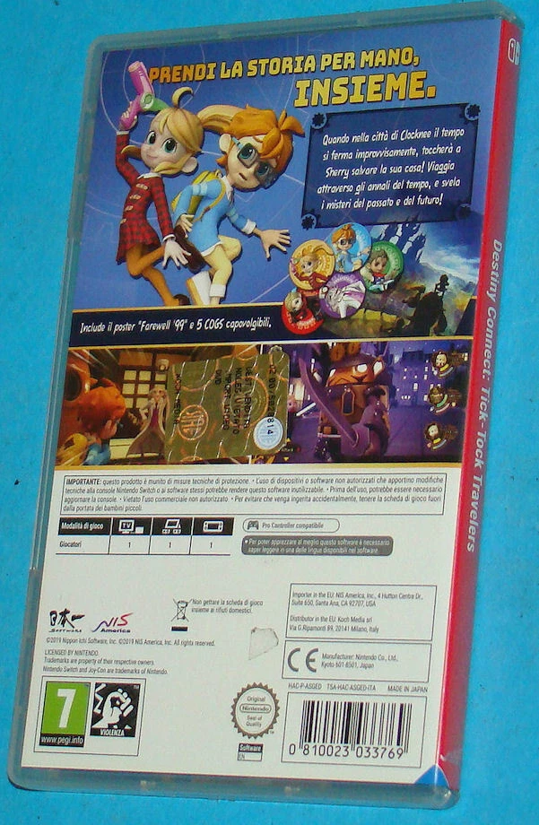 Destiny Connect Tick-Tock Travelers - Time Capsule Edition - Nintendo Switch PAL, foto 2 di 3