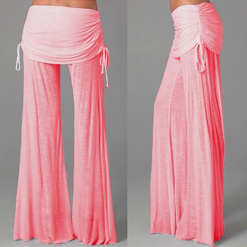 New hot selling loose flared pants, popular wide leg long pants for women - Picture 28 of 31