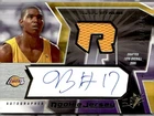 ANDREW BYNUM 2005 SPx ROOKIE RPA RC JERSEY AUTO /1499 !!🔥🔥 LA LAKERS
