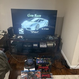 Atari Jaguar CD Console  CIB  Box Manual Games Star Wars TESTED AND WORKING READ