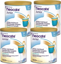 NEOCATE Junior Hypoallergenic Formula Nutricia Vanilla 4 Cans Expire Oct 2026