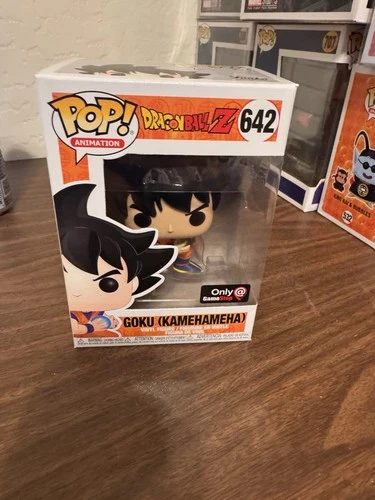 Funko POP! Animation: Dragon Ball Z - Goku (Kamehameha)(GameStop) #642