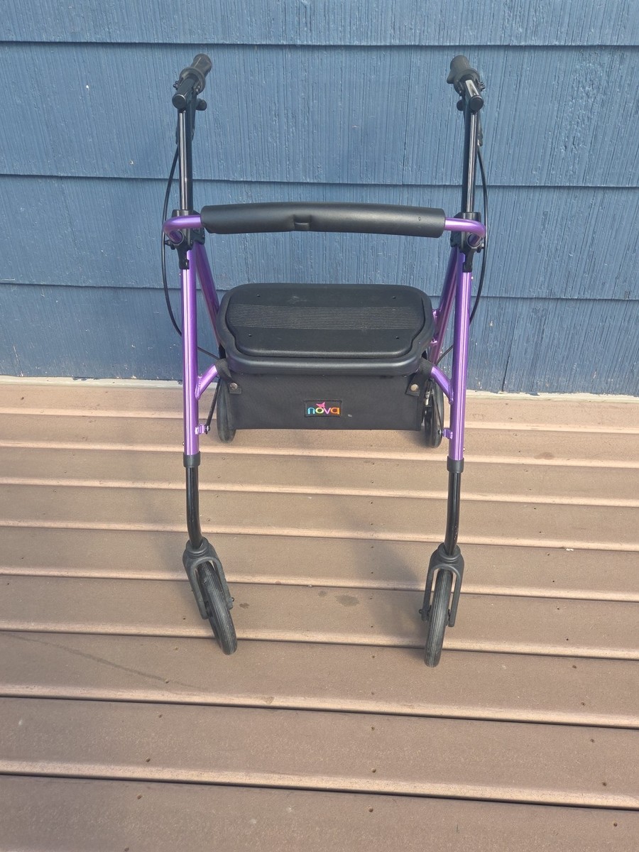 NOVA Star DX Heavy Duty Rollator Walker - Xtra Wide 8