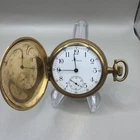 Waltham Pocket Watch 16 Size Hunting Case - Grade 610 - 7 J c. 1899 -10K GF Runs