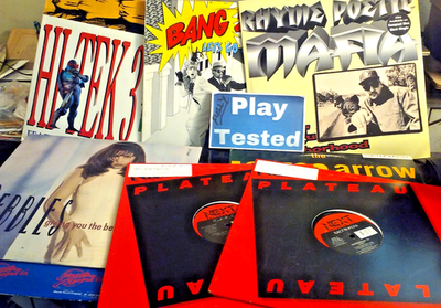 #ad Value Lot 10 1990#x27;s 12quot; Singles amp; EP#x27;s Club Dance Rap Hip Hop Ramp;B Electro TESTED $24.99