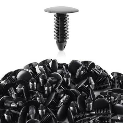 100Pcs 8mm Bumper Clips Auto Car Hole Plastic Rivets Fastener Retainer Clips Fen