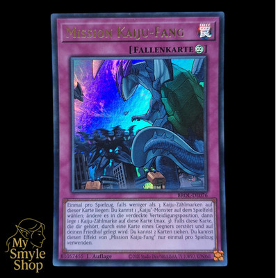 YuGiOh - Mission Kaiju-Fang - BROL-DE076 Ultra Rare 1. Auflage DE & NM