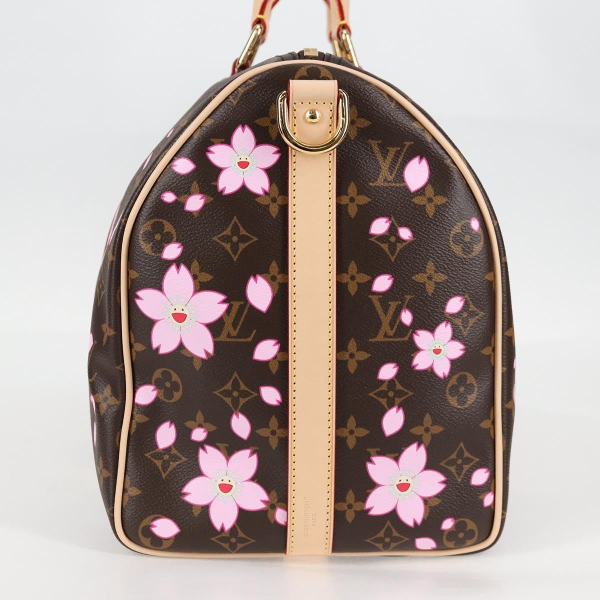 LOUIS VUITTON Cherry Blossom TM Keepall Bandouliere 45 Bag M13752