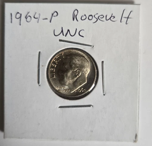 1964-P Uncirculated Roosevelt Dime
