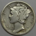 1919-P Mercury Dime (Lot#1)