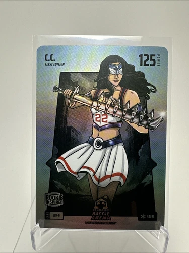 Bo Jackson Battle Arena C.C. "Caitlin Clark (RC)" Silver BF Steel #SBF-9