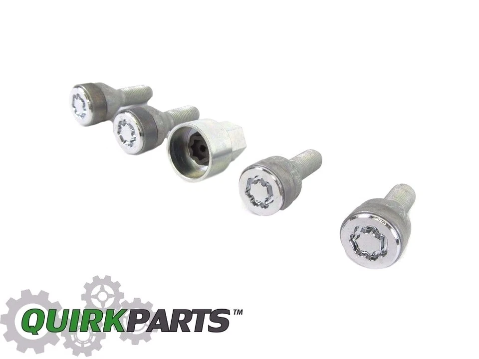 Juego de tuercas de bloqueo de rueda Dodge Dart 13-16 tuercas de bloqueo cerraduras de rueda Mopar OEM Foto 4 de 4