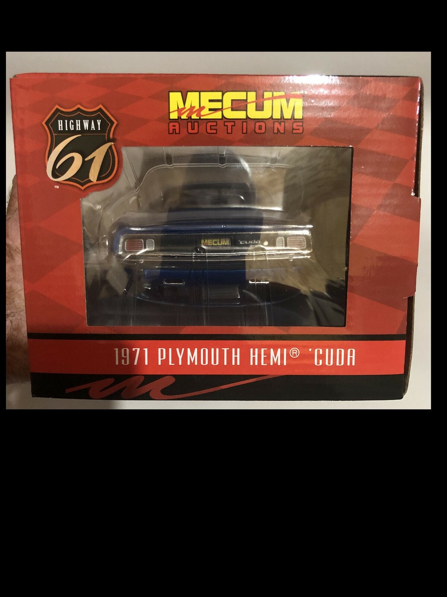 Plymouth 'cuda concept car 1/18ブラック稀少品 1/18 Highway 61 John Wick Chapter 4 (2023 Movie) 1971